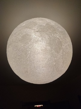 Lampa księżycowa księżyc prawdziwy model 60 cm
