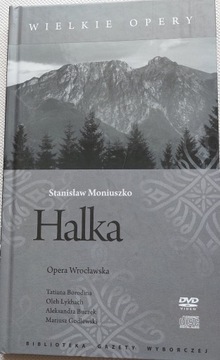 Stanisław Moniuszko–Halka. Wielkie Opery, DVD + CD