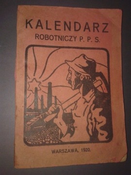 Kalendarz robotniczy PPS na rok 1920