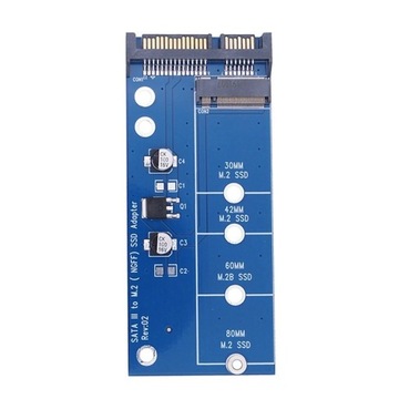 Adapter przejściówka SATA 3 III na SSD M.2 NGFF