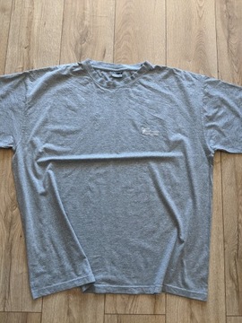 Koszulka męska 4XL T-shirt szara bawełna