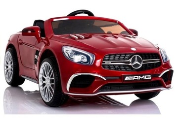 Auto na Akumulator Mercedes SL65 Czerwony Lakierow