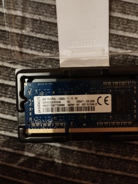 Dwie Pamięci po 4g ram DDR3 low voltage .