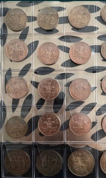 Monety: one penny oraz Napoleon 