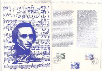 Polska Francja - Fr. Chopin, karnet, wydanie wspólne
