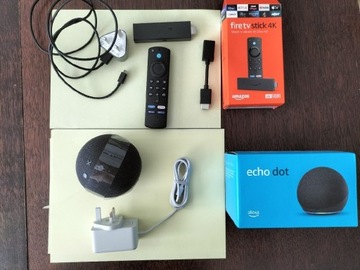 Amazon Echo Dot + Fire Tv Stick (4K)