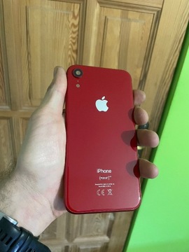 Korpus obudowa iPhone XR Red Czerwony