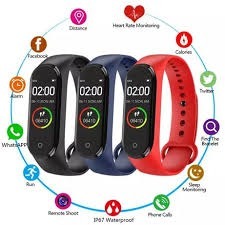 Smartband M4 kolory 