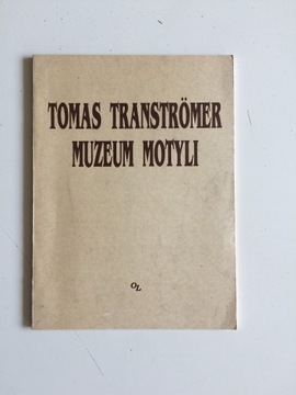 TOMAS TRANSTROMER NOBEL 2011- autograf w książce