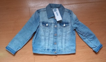 Kurtka jeansowa H&M w rozm.128 nowa, metka