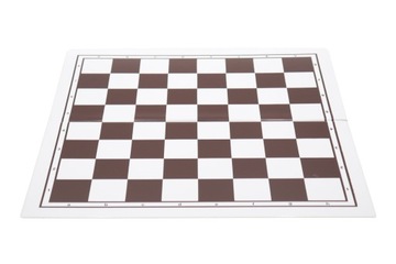 Szachownica turniejowa plastikowa składana do nauki gry w szachy 55 mm
