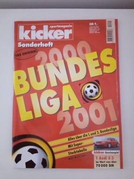 Skarb kibica Bundesliga- Kicker Sonderheft 2000/01