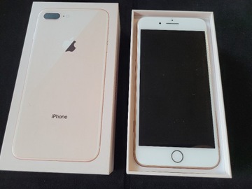 IPHHONE 8 PLUS 64 GB GOLD Stan Bardzo Dobry