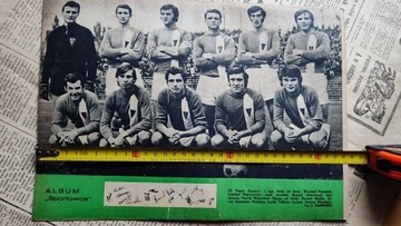 Plakat Pogoń Szczecin 1972 PRL H.Kostka Górnik