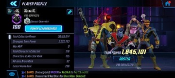 Marvel strike force TPC 30 kk + gold orby gra mobilna