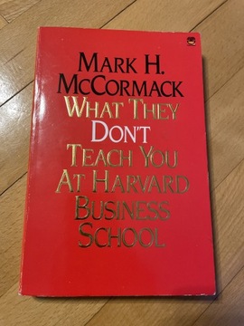 What they don’t teach you at Harward - McCormack