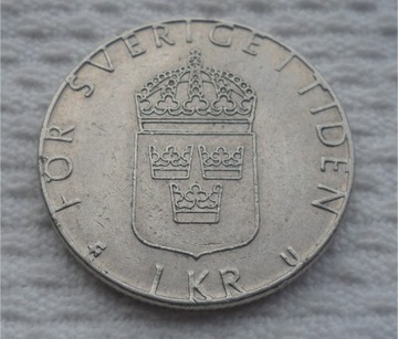 Szwecja Karol XVI Gustaw 1 korona 1979 KM# 852