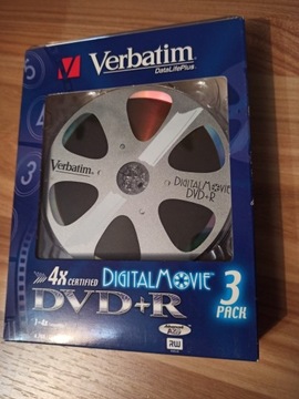 Płyty DVD+R 3pack