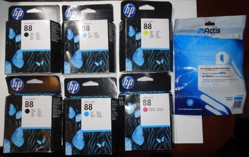 Tusz HP 88 Officejet Pro zestaw 7szt