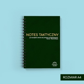 Notes taktyczny (zeszyt trenera) - A4