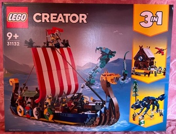 LEGO 31132 - Statek wikingów i wąż z Midgardu