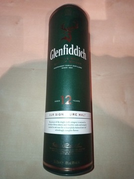 Opakowanie/Etui na butelkę alkoholu/whisky Glenfid