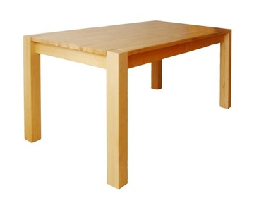 Stół z rozkładany z drewna bukowego