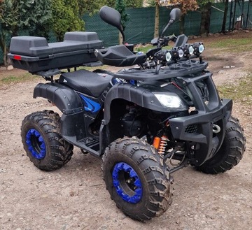 QUAD 250 XTR HUMMER z: PŁUG, WYCIĄG, SKRZYNIA, HAK