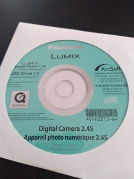 Panasonic Lumix - CD ze sterownikami