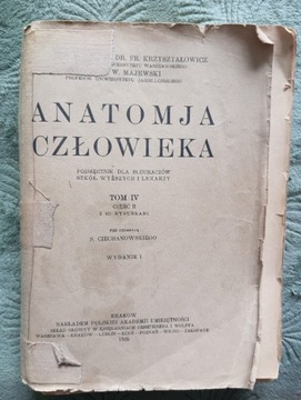 Anatomja człowieka tom 4, część 2-Krzyształowicz .