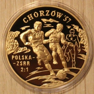 ZŁOTE LATA POLSKIEGO FUTBOLU - CHORZÓW  '57