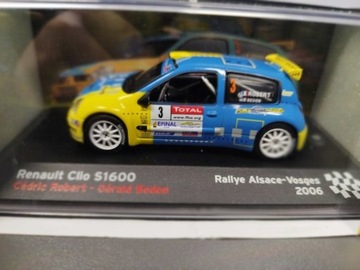 Renault Clio S1600 Cedric Robert 1:43