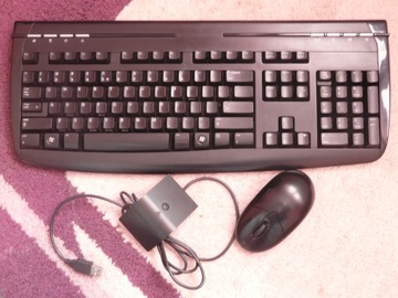 KLAWIATURA+MYSZ BEZPRZEWODOWA LOGITECH