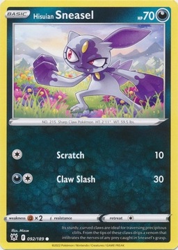 Hisuian Sneasel (ASR 092/189) (Opis)