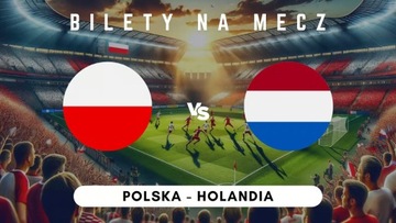 POLSKA - Holandia. 1 bilet. Super sektor 15A! EURO2024. Hamburg