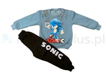 Dres chłopięcy Sonic r 86, 92, 98 nowy