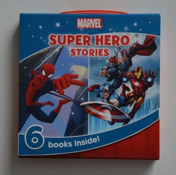 MARVEL SUPER HERO STORIES - 6 komiksów dla dzieci