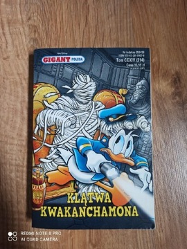 Klątwa Kwakenchamona Walt Disney komiks