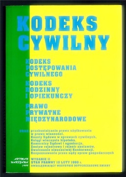 KODEKS CYWILNY - Tadeusz Fijałkowski wyd. Artman