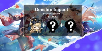 Genshin Impact Konto EU AR 10 Navia 2x Losowa 5*