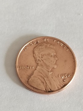 1 cent 1952 D USA 