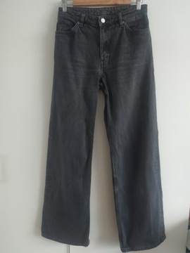 MONKI spodnie szwedy  jeansy szerokie 27 XS S