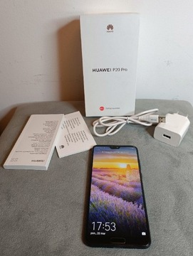 Smartfon Huawei P20 Pro CLT-L29 black 128gb/6gb