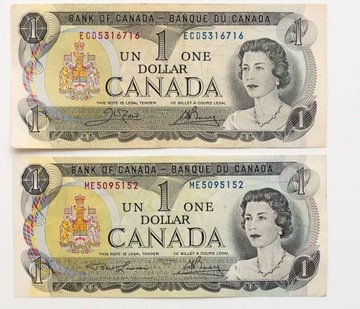 Banknot 1 dolar Kanada 1973 P.85