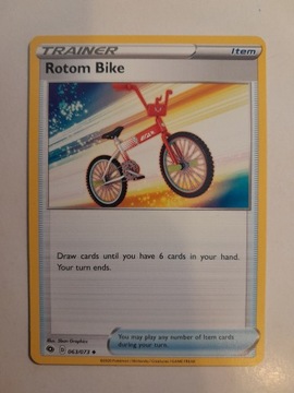 Rotom Bike (Champion's Path, 063/073)