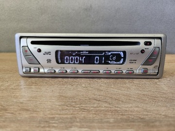 Radio samochodowe JVC CD RCA RDS KD-G151 srebrne