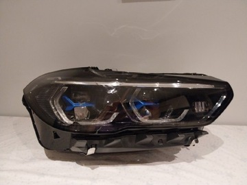 Lampa przód bmw x5 x6 laser