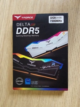 Pamięć DDR T-Force Delta DDR5 2x16GB 7200MHz