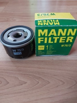 Filtr oleju W75/3 Mann-Filter