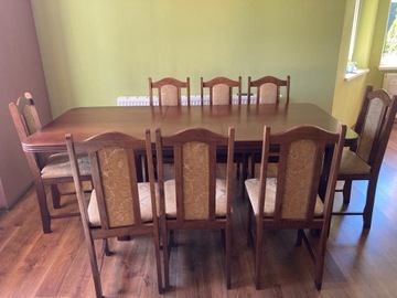 Komplet stół +krzesła